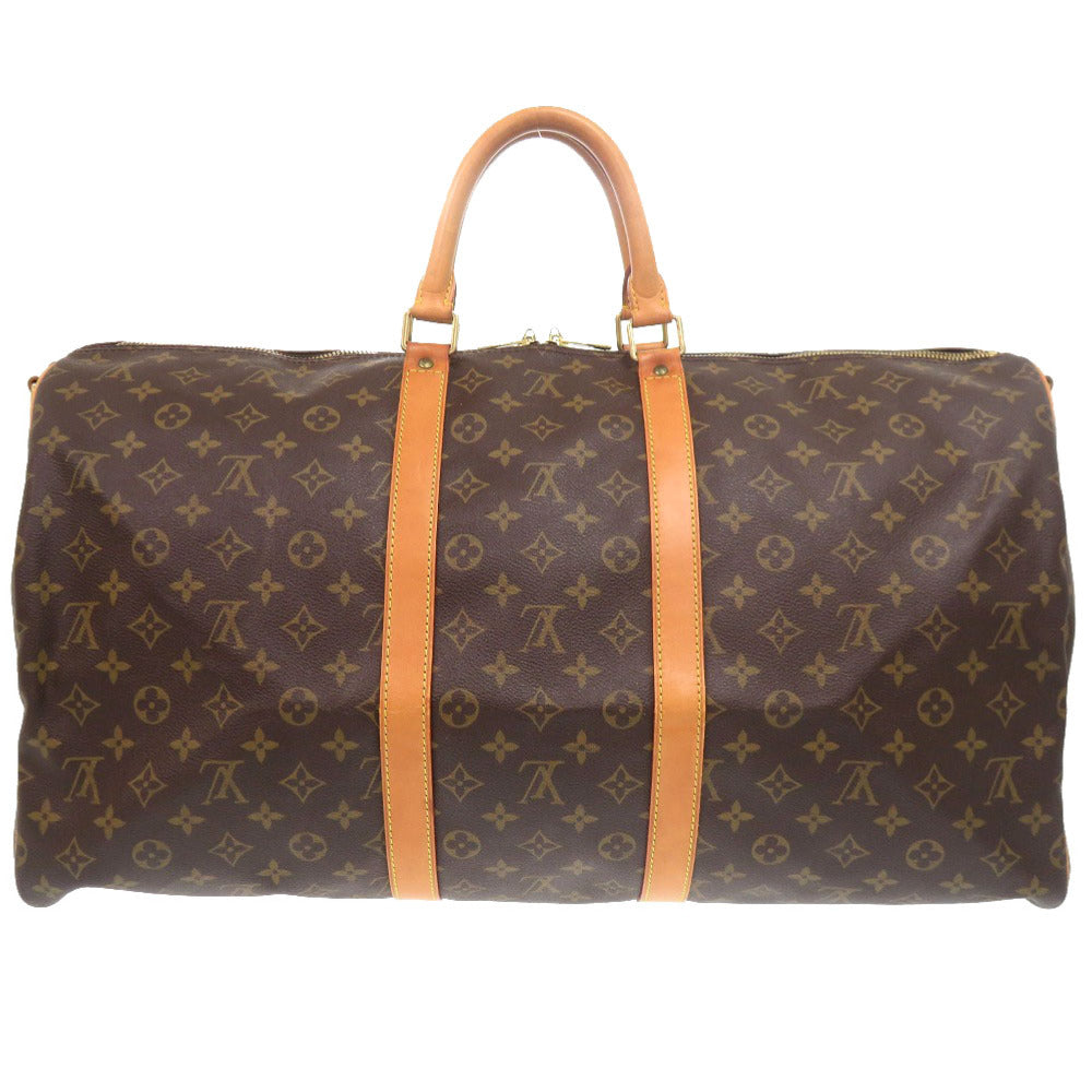 Louis Vuitton Boston Duffel M41414 Keepall bandouliere55 Monogram Canvas Brown Travel Bag 7X0400Ize6A4