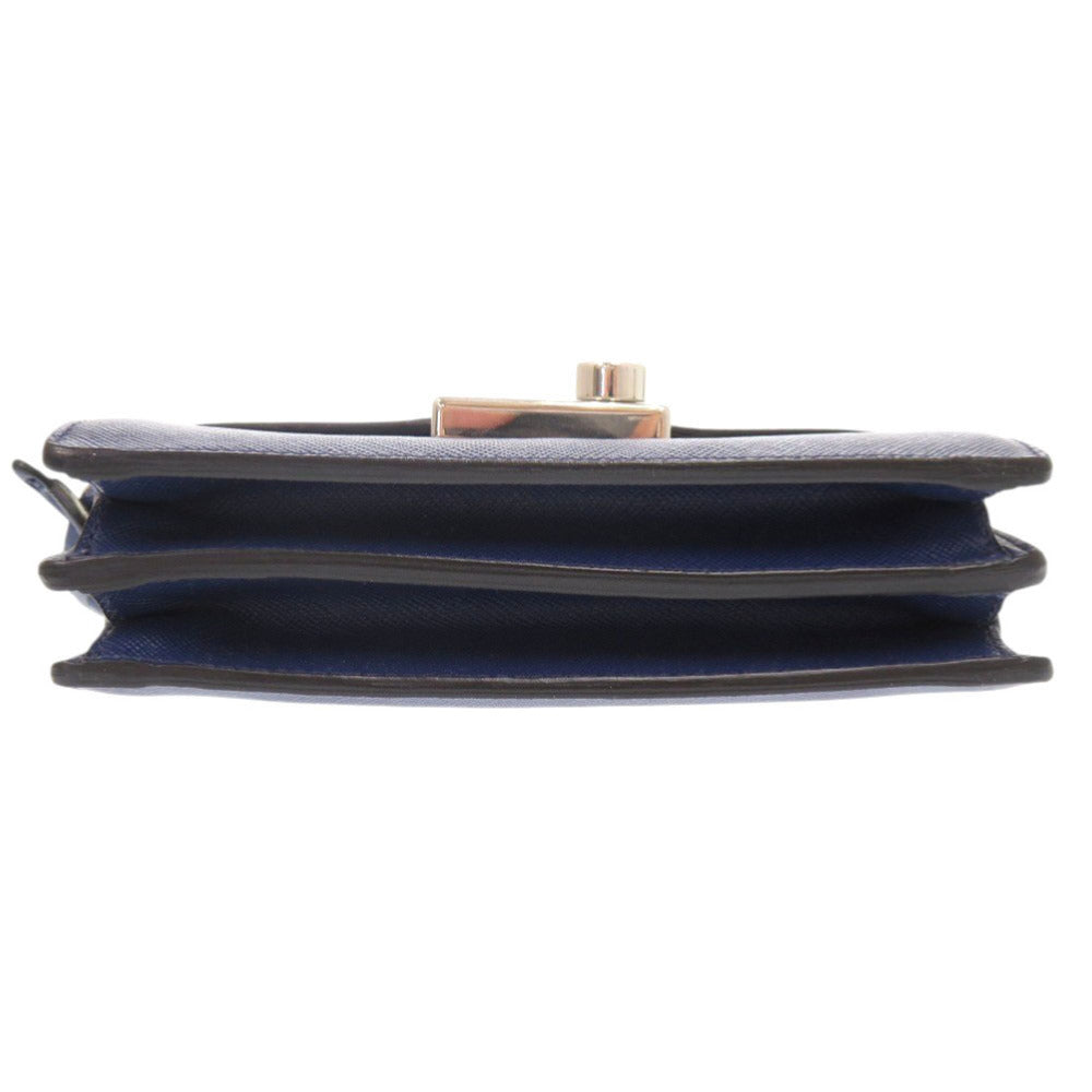 Handbag Leather Blue Travel Bag