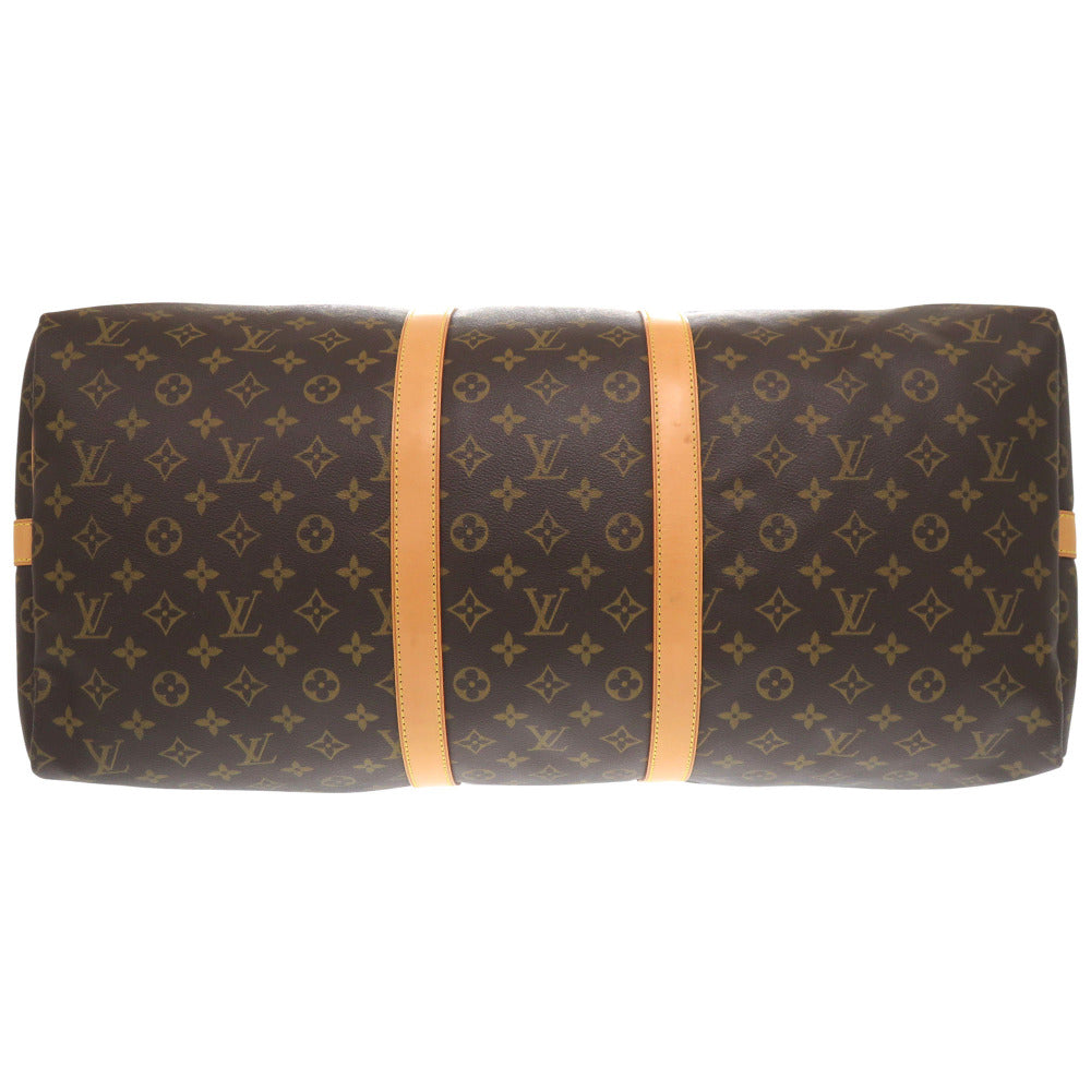 Louis Vuitton Boston Duffel M41414 Keepall bandouliere55 Monogram Canvas Brown Travel Bag 7X0650Ies6A9