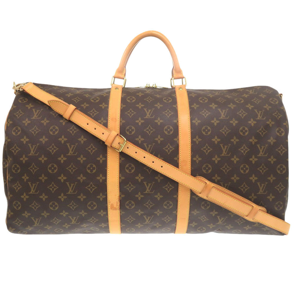 Louis Vuitton Boston Duffel M41412 Keepall bandouliere60 Monogram Canvas Brown Travel Bag 7X0665Le5A8