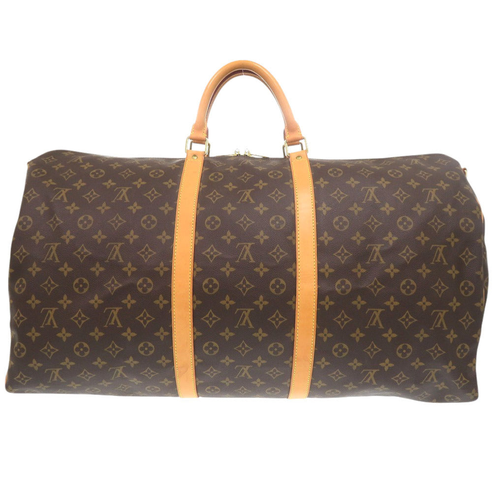 Louis Vuitton Boston Duffel M41412 Keepall bandouliere60 Monogram Canvas Brown Travel Bag 7X0665Le5A8