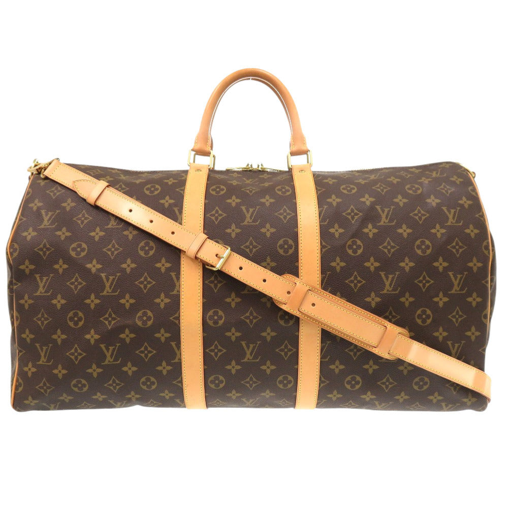 Louis Vuitton Boston Duffel M41414 Keepall bandouliere55 Monogram Canvas Brown Travel Bag 7X0709Iee6A13