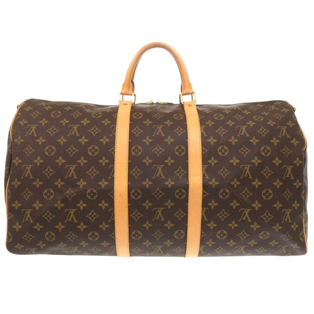 Louis Vuitton Boston Duffel M41414 Keepall bandouliere55 Monogram Canvas Brown Travel Bag 7X0709Iee6A13