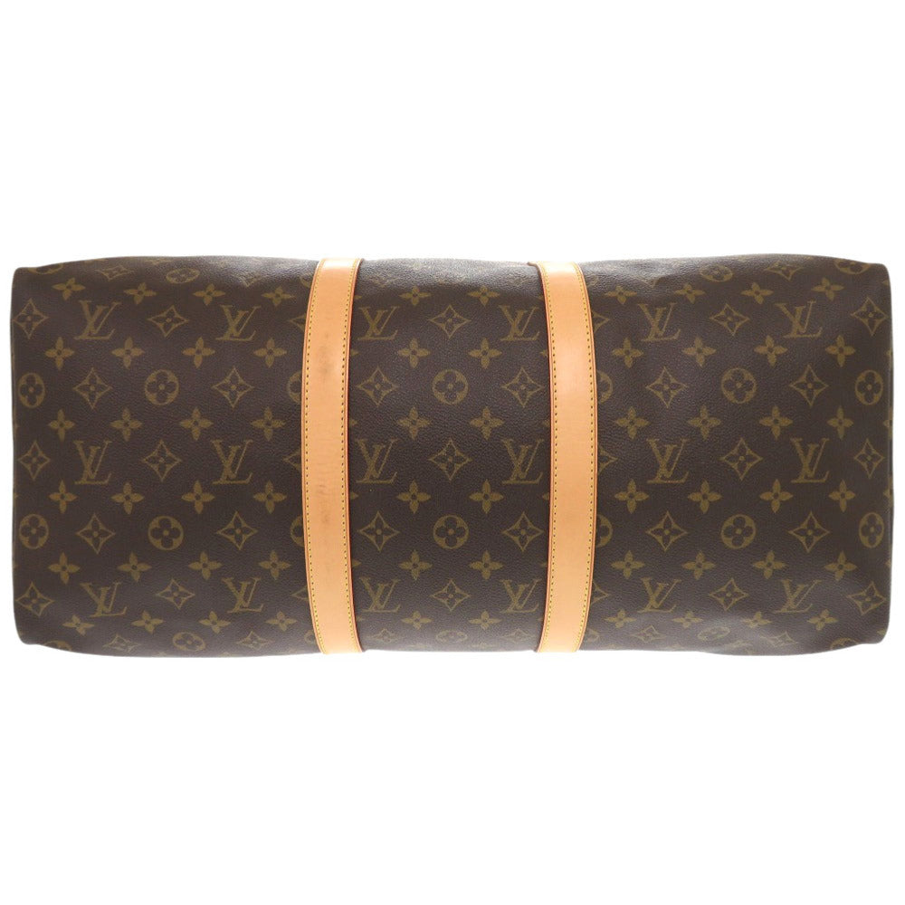 Louis Vuitton Boston Duffel M41426 Keepall 50 Monogram Canvas Brown Travel Bag 7X0776Gs5A6