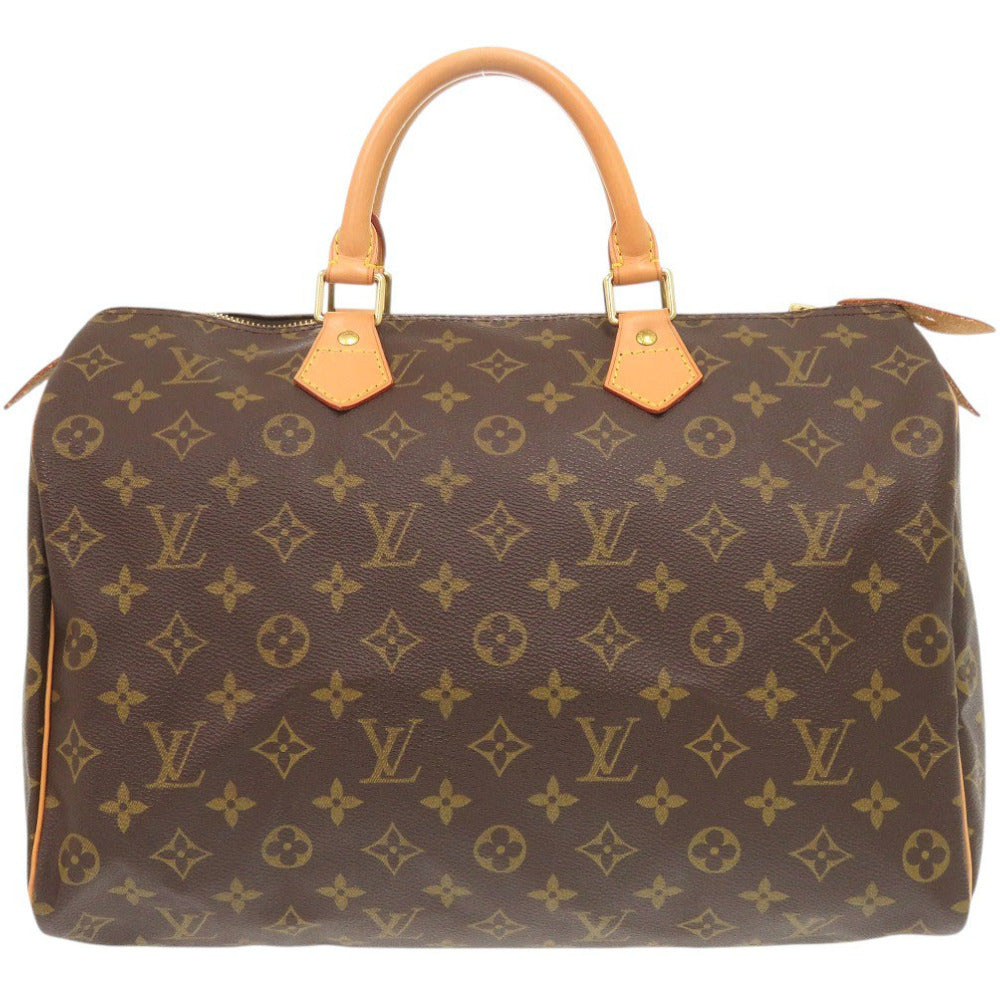 Louis Vuitton M41524 Speedy 35 Monogram Canvas Brown Handbag 7X0895Lb5K18