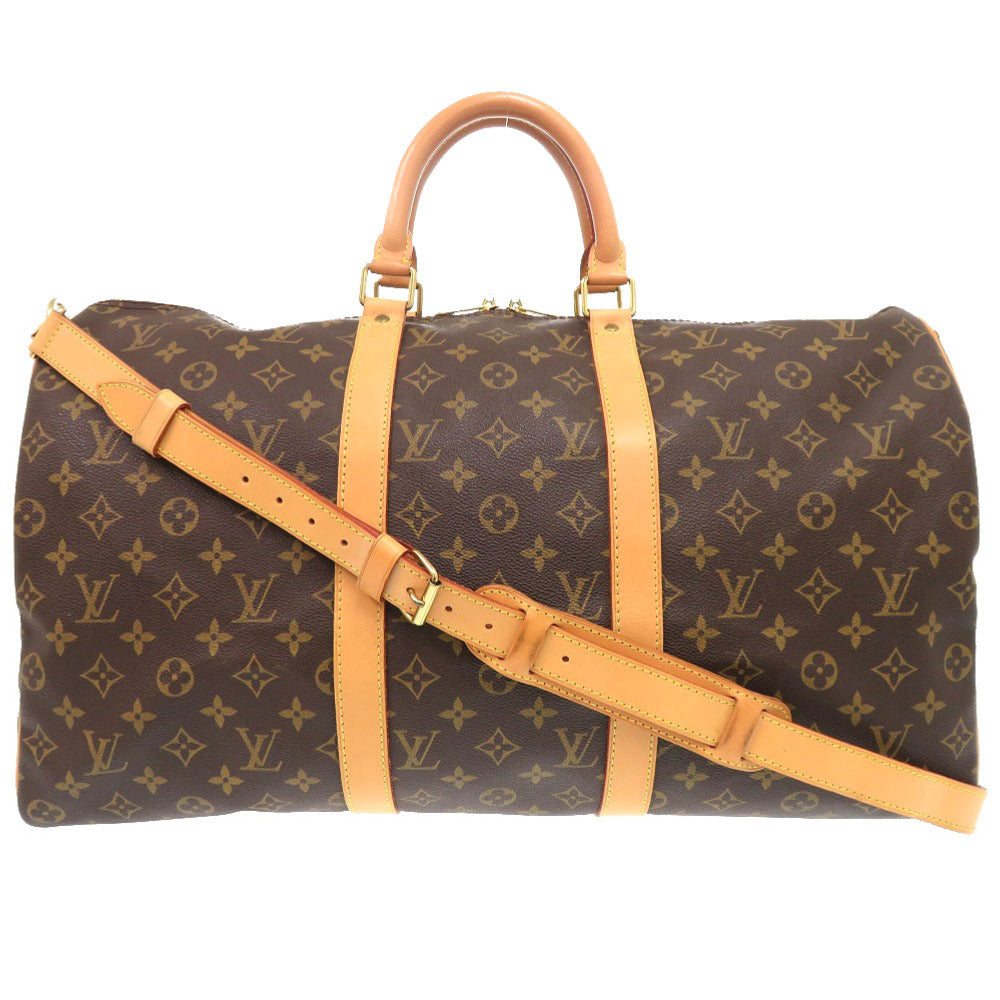 Louis Vuitton Boston Duffel M41416 Keepall bandouliere50 Monogram Canvas Brown Travel Bag 7X0919Iee6A8