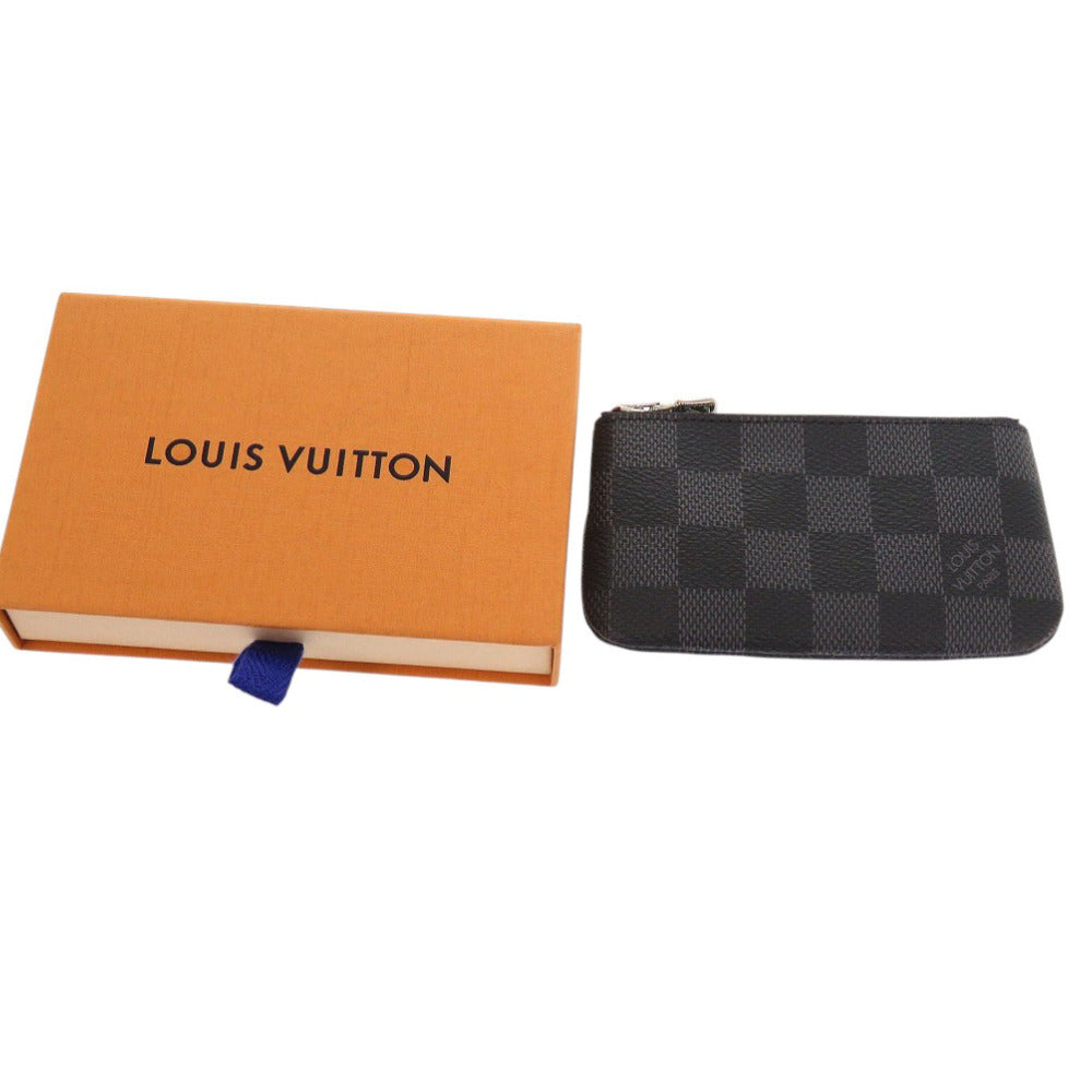 Louis Vuitton Coin N60155 Damier Grafitto Damier Canvas Black Clutch Bag 7X0979Ee5R15