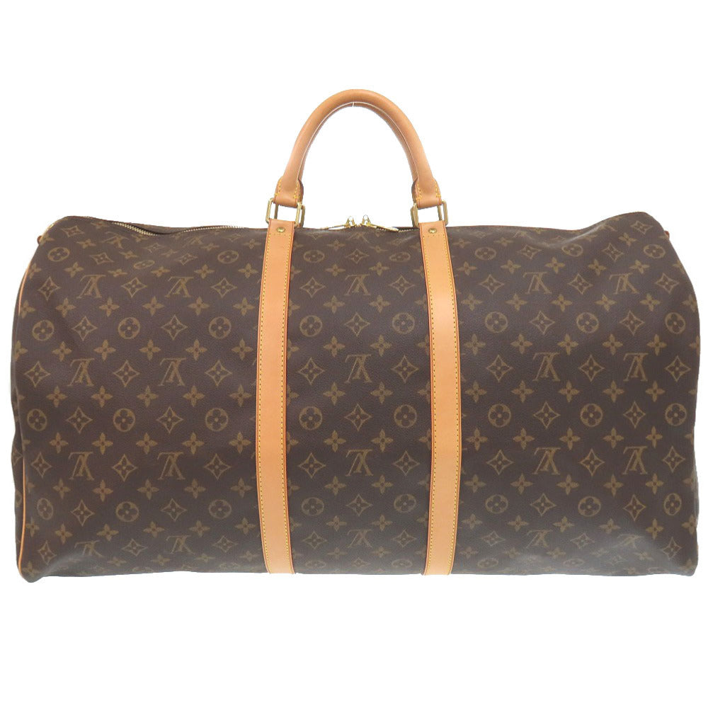 Louis Vuitton Boston Duffel M41412 Keepall bandouliere60 Monogram Canvas Brown Travel Bag 7X1139Is6A11