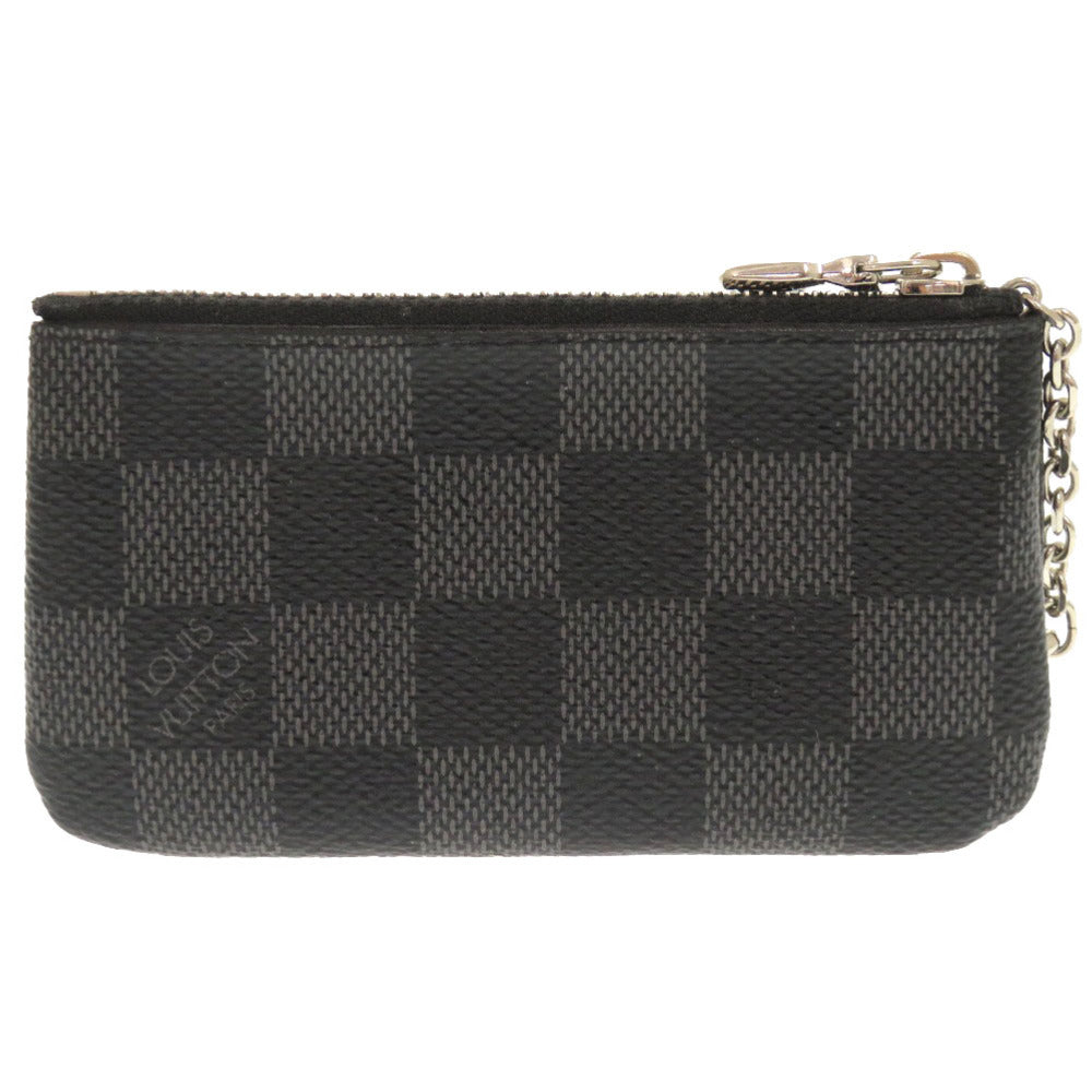 Louis Vuitton Coin N60155 Damier Grafitto Damier Canvas Black Clutch Bag 7X1206Zs5D1