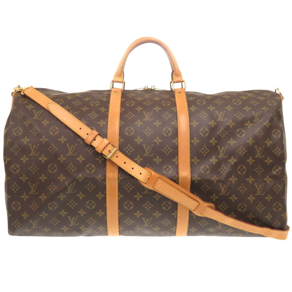 Louis Vuitton Boston Duffel M41412 Keepall bandouliere60 Monogram Canvas Brown Travel Bag 7X1315Bg5A6