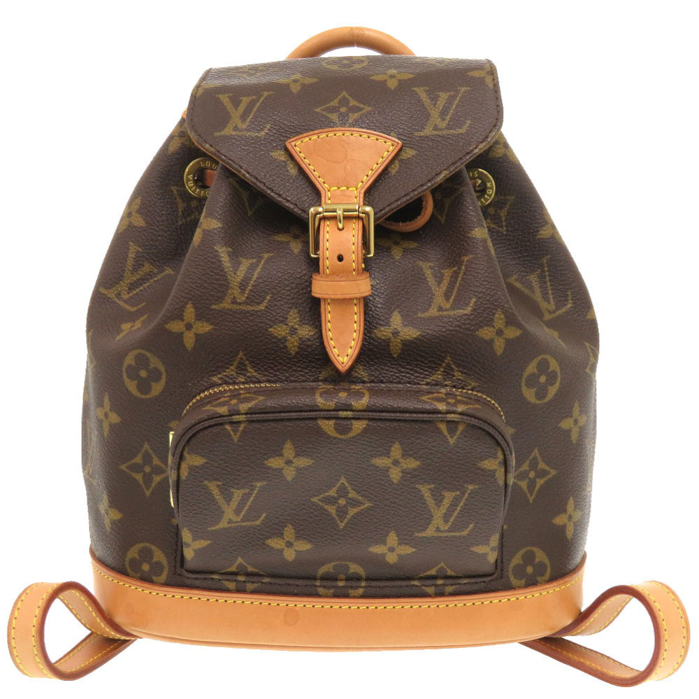 Louis Vuitton Backpack M51137 Montsouris Monogram Canvas Brown Mini 7X1322Ie6A10