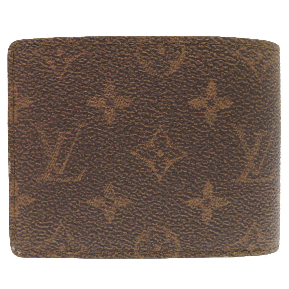 Louis Vuitton Bifold M11716 Portefeuille Multripru Monogram Canvas Brown Wallet Case