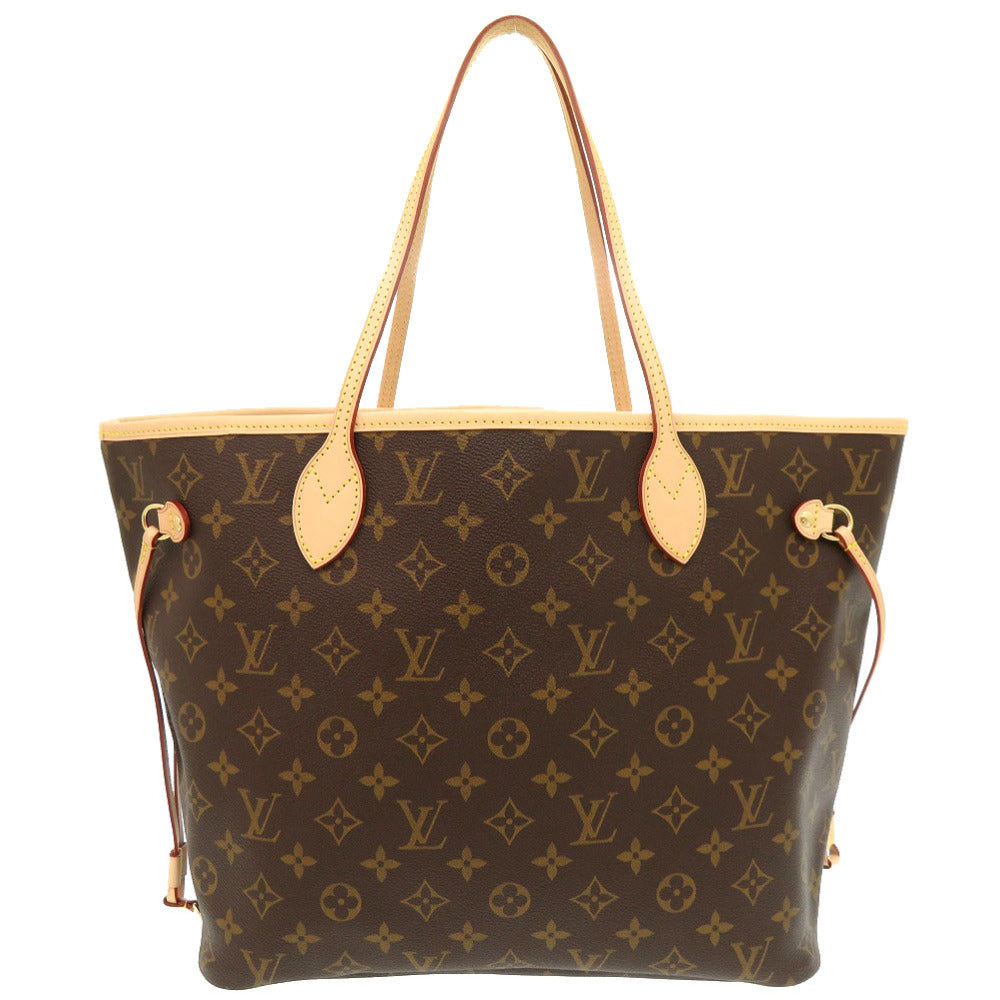 Louis Vuitton M46975 New Neverfull MM Monogram Canvas Brown Tote Bag 7X1449Zig6A14