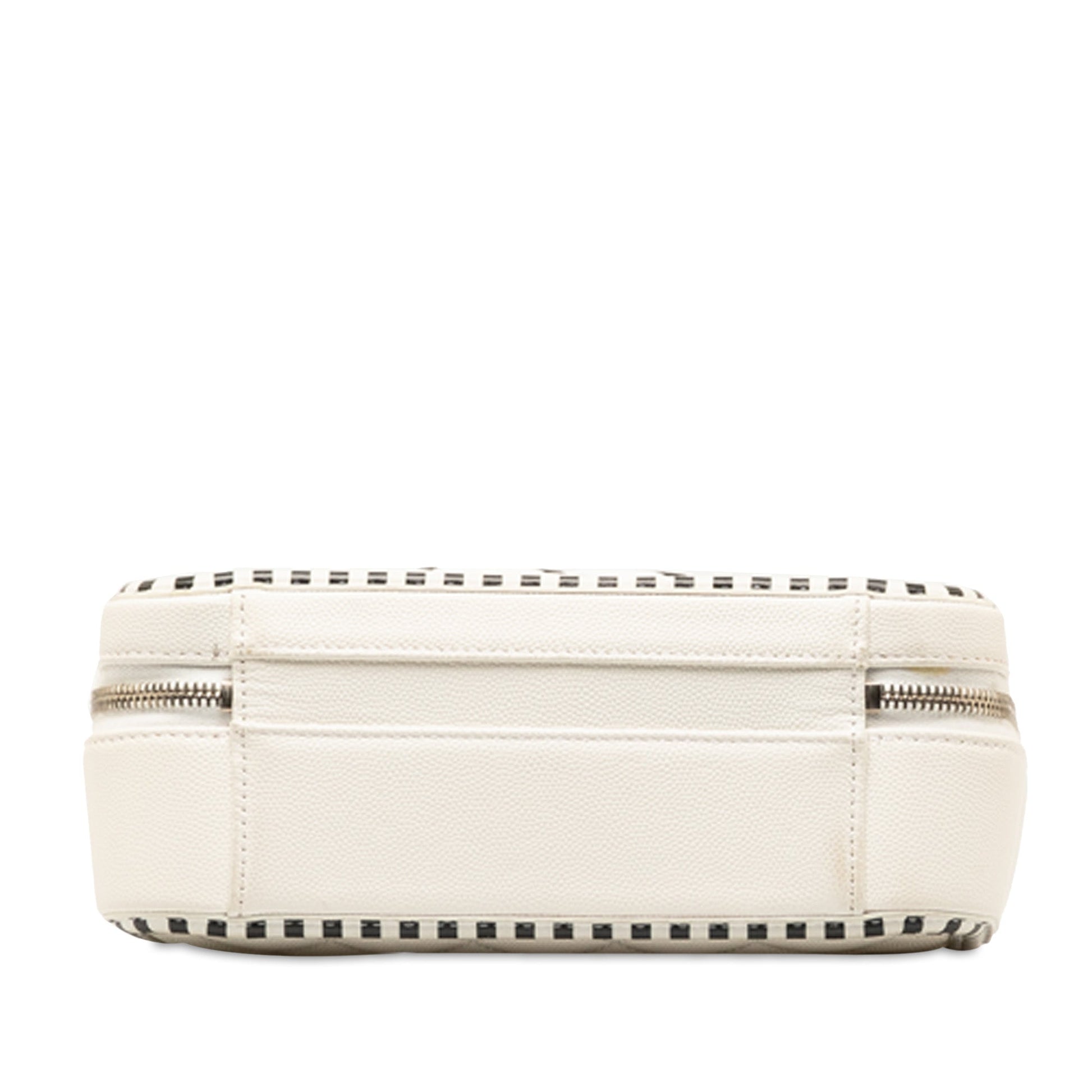CHANEL Medium Caviar CC Filigree Vanity Case Satchel