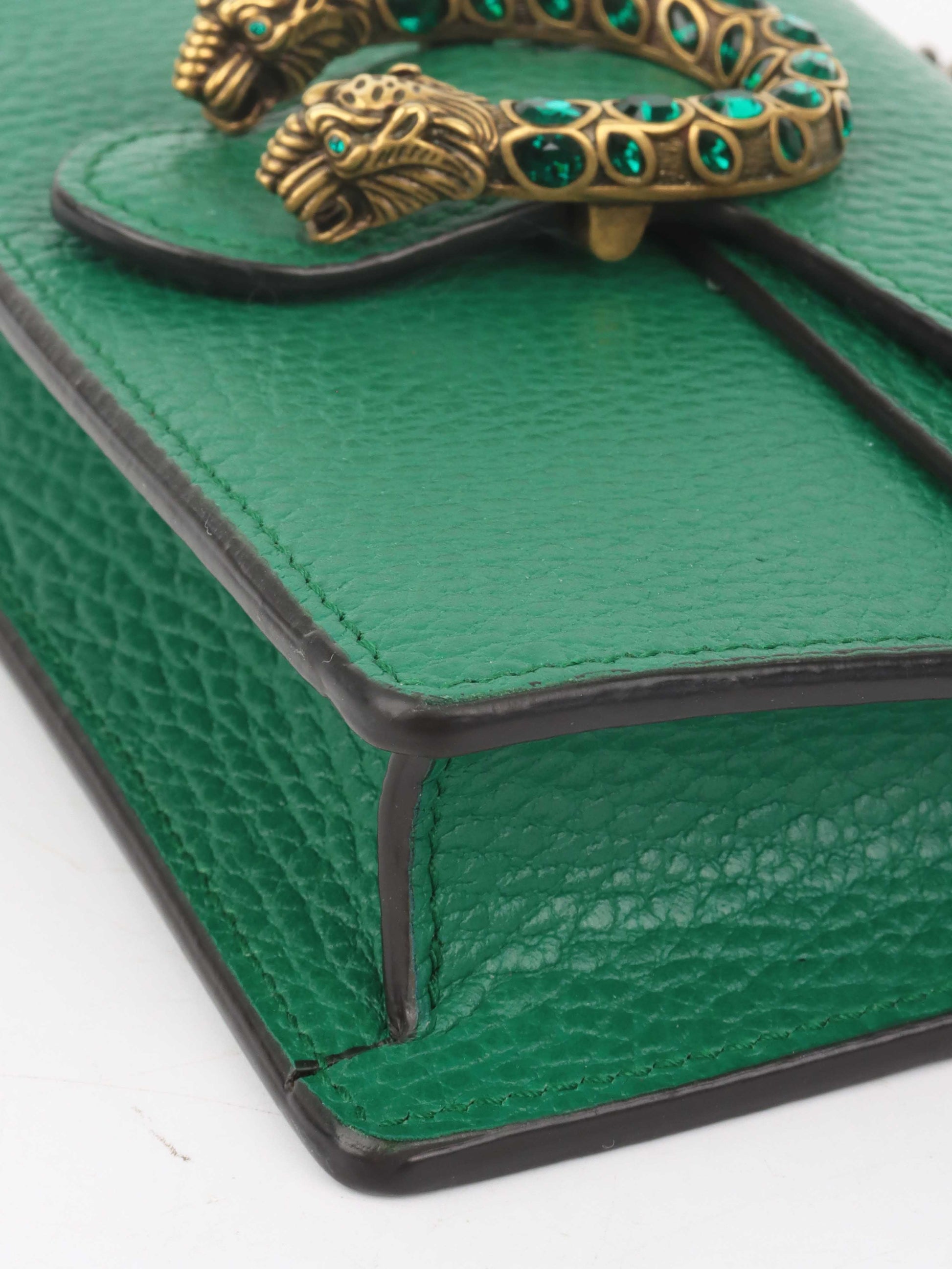 Gucci Green Super Mini Dionysus.