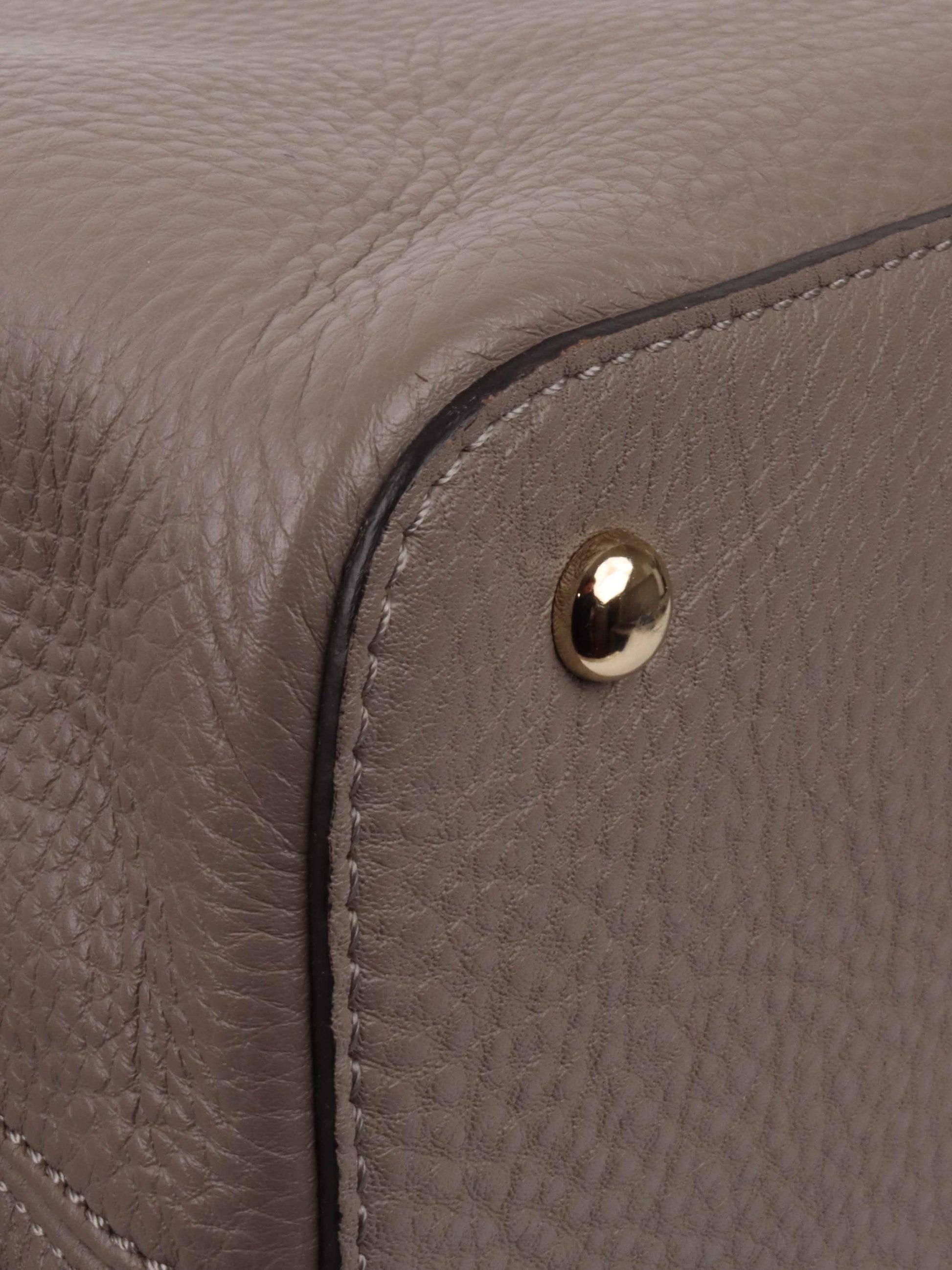 Gucci Soho Tote Medium in Grey.