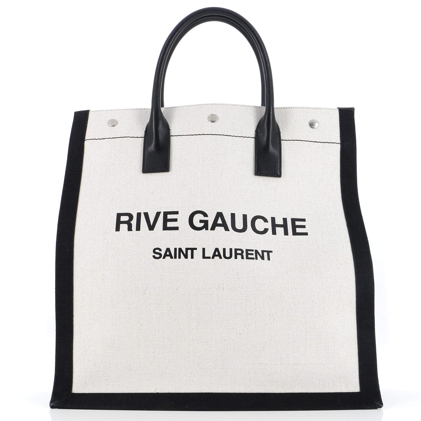 YSL Saint Laurent Luxury Trending Rive Gauche Shopper Tote Tall Canvas Tote Bag