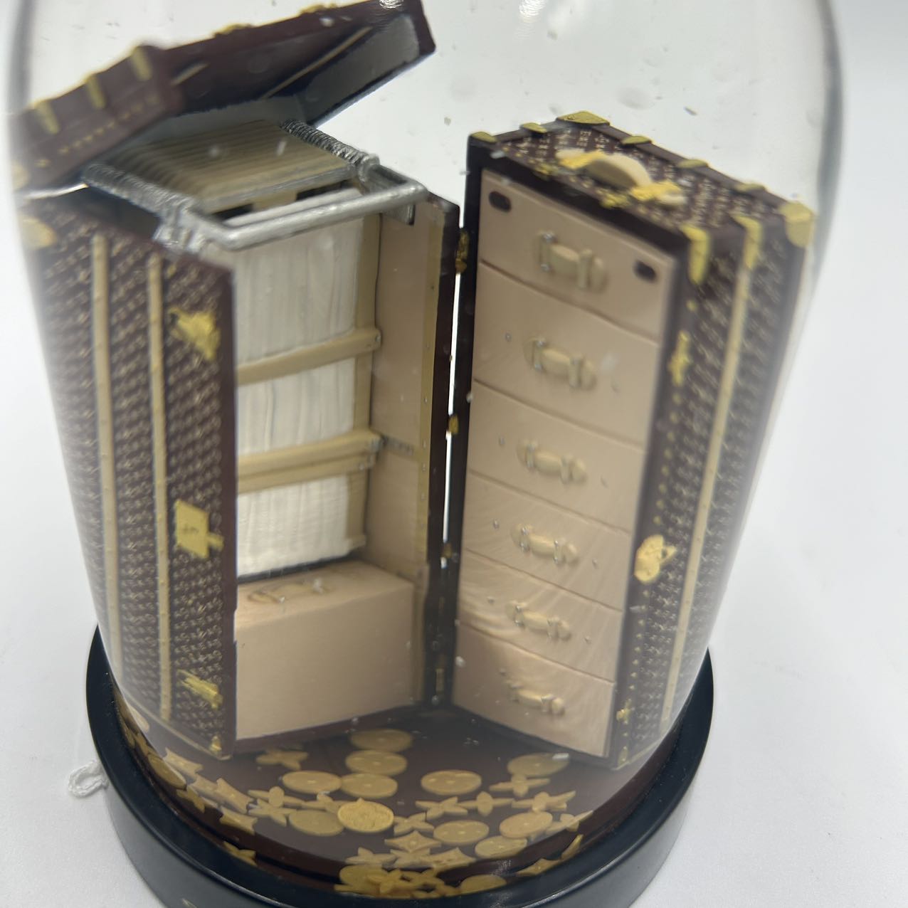 Louis Vuitton Tunk Malles Snow Globe Fashion Accessory