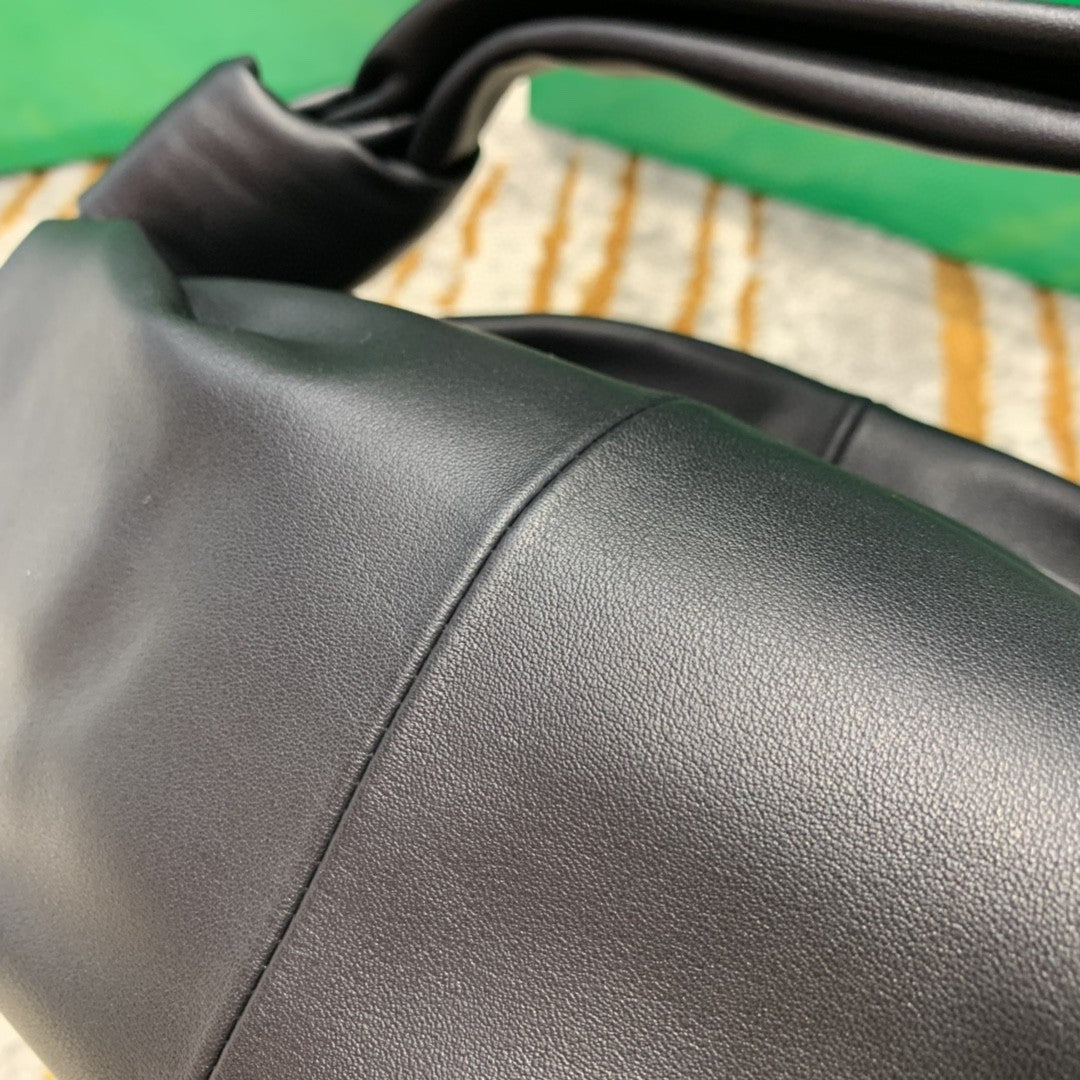 Top Quality Double Knot Bag For Women Black Travel Bag