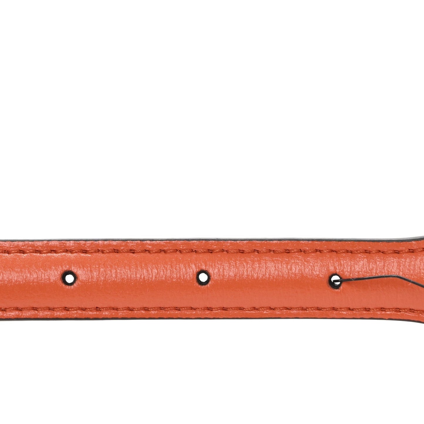Gucci Efesto Leather Womens Horsebit 15/23mm Belt 85 34 Orange