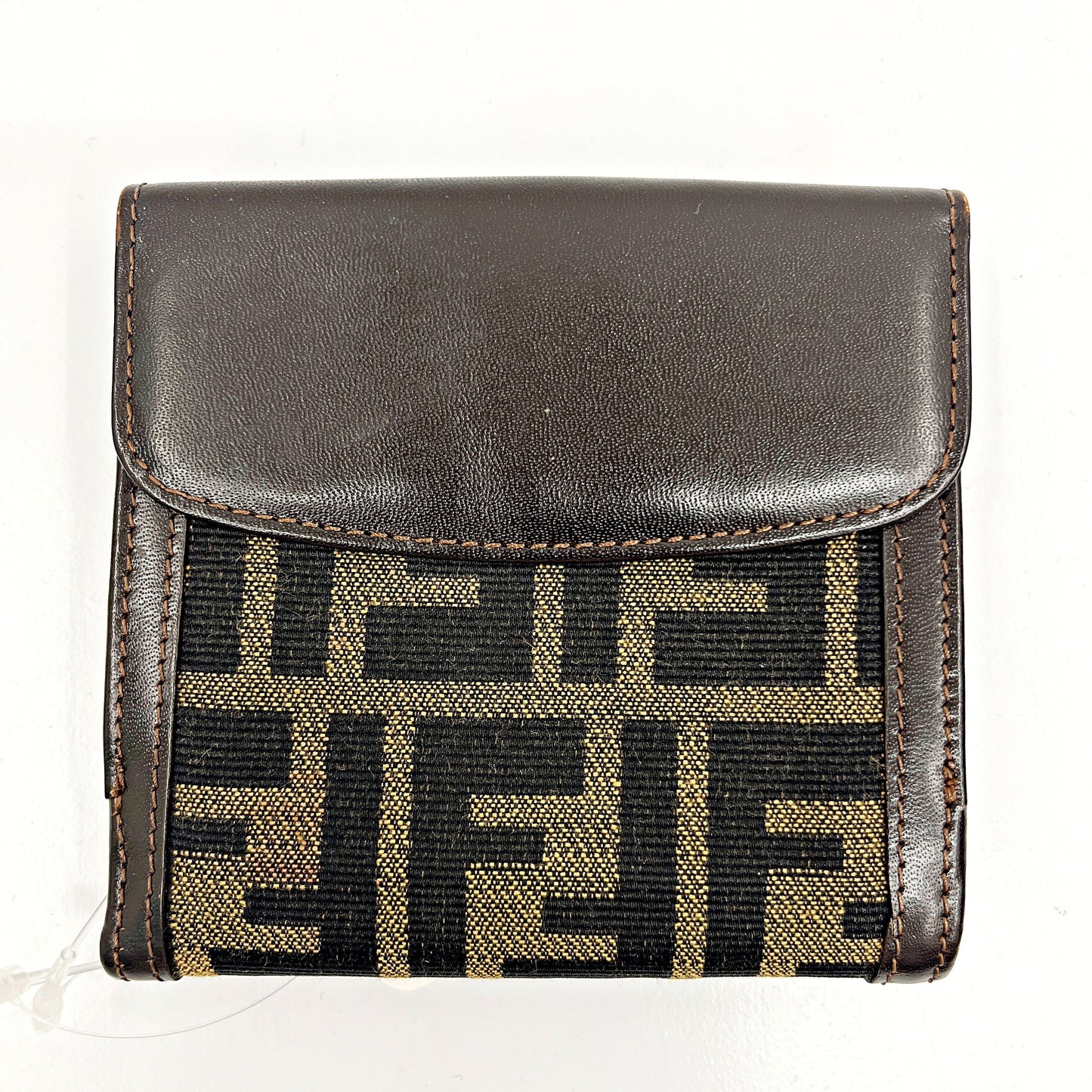 Fendi Handbag Bags Zucca Wallet Purse fe9910bf Brown