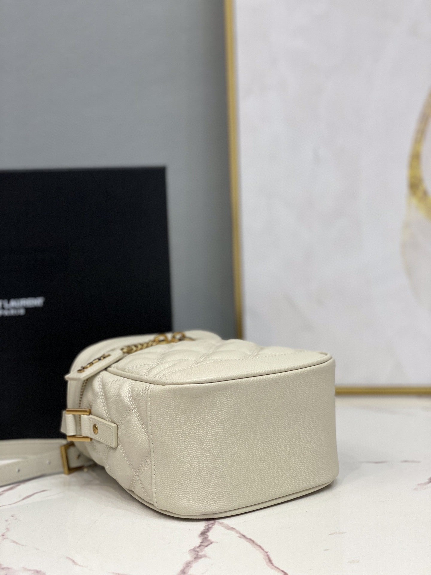 YSL Saint Laurent Shoulder Bag Monogram Quilted Chain Ysl 649779Dme279207 9567