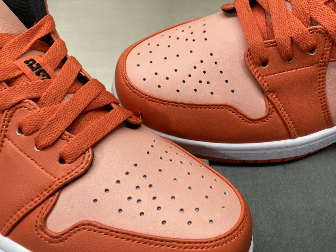 Nike Air Jordan Low Orange For Men Black Travel Bag