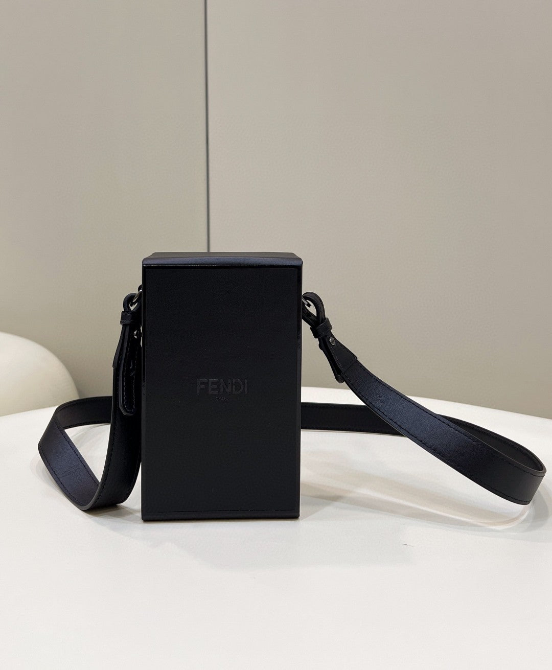 Vertical Box Rm Black Travel Bag