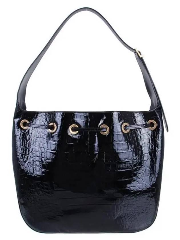 YSL Saint Laurent Luxury Trending Paris Vii Shoulder Bag Black Medium Embossed