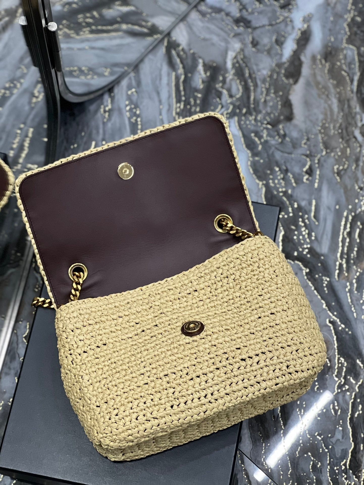 YSL Saint Laurent Niki Shoulder Bag Chain Ysl 633187Gucci66W7069 3407