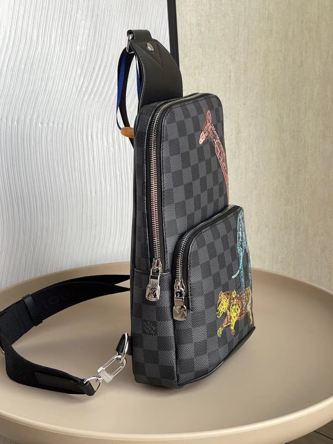 Top Quality Avenue Sling Bag Damier Graphite Crossbody Bag