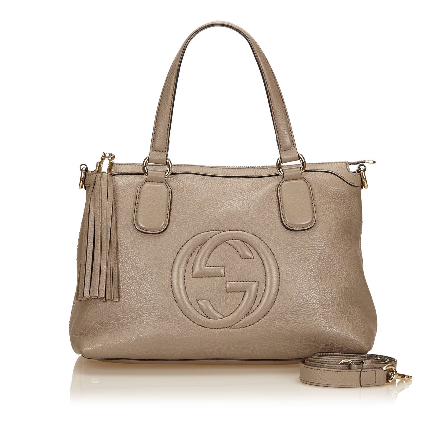 Gucci Soho Convertible Tassel Bag Leather Shoulder Bag Bag Oc183