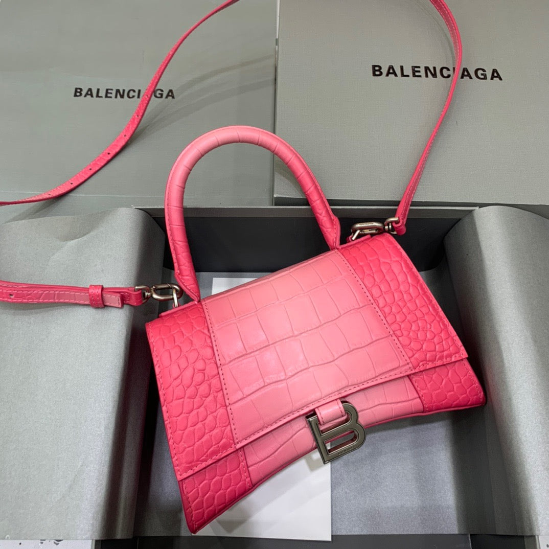 Top Quality Hourglass Handbag In For Women Pink Small Travel Bag