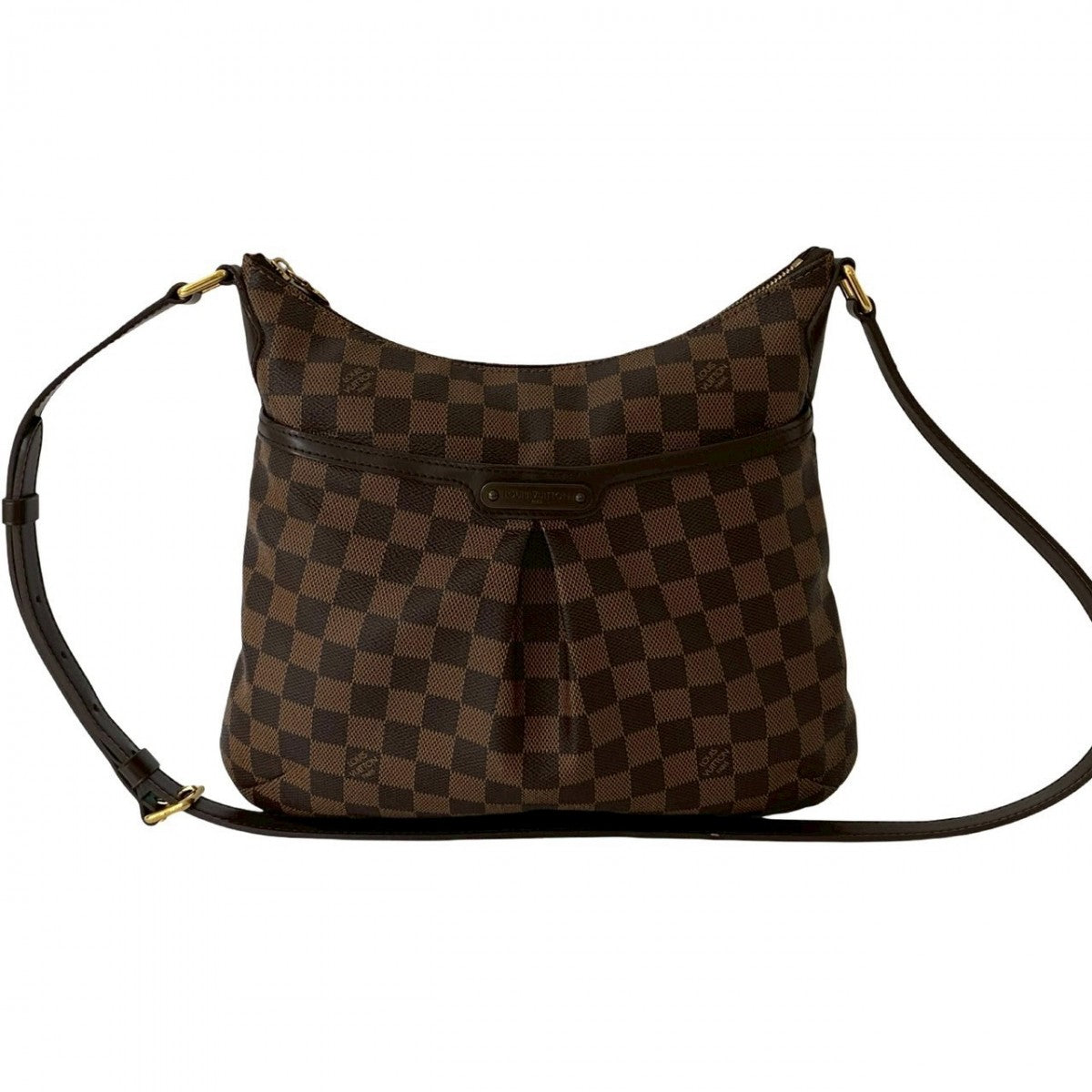 Louis Vuitton Damier Bloomsbury PM Leather Brown Shoulder Bag