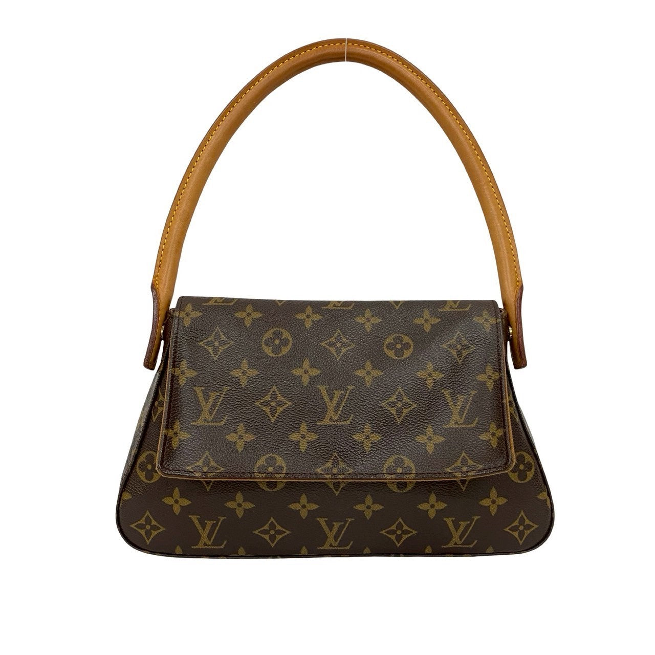 Louis Vuitton Looping Monogram Leather Brown Mini Bag