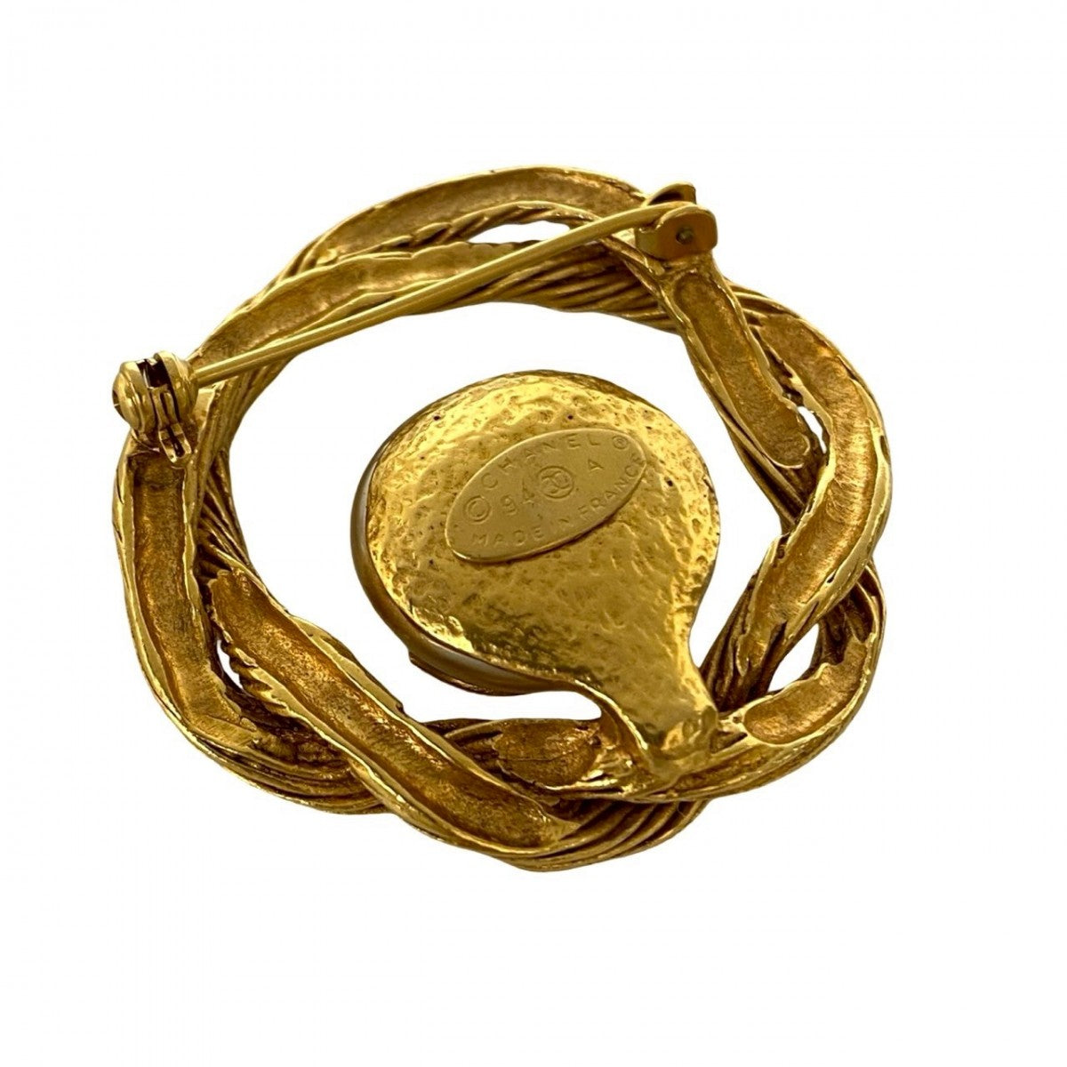 Chanel Brooch Plated Gold Handbag 7Lvb Nso3302K