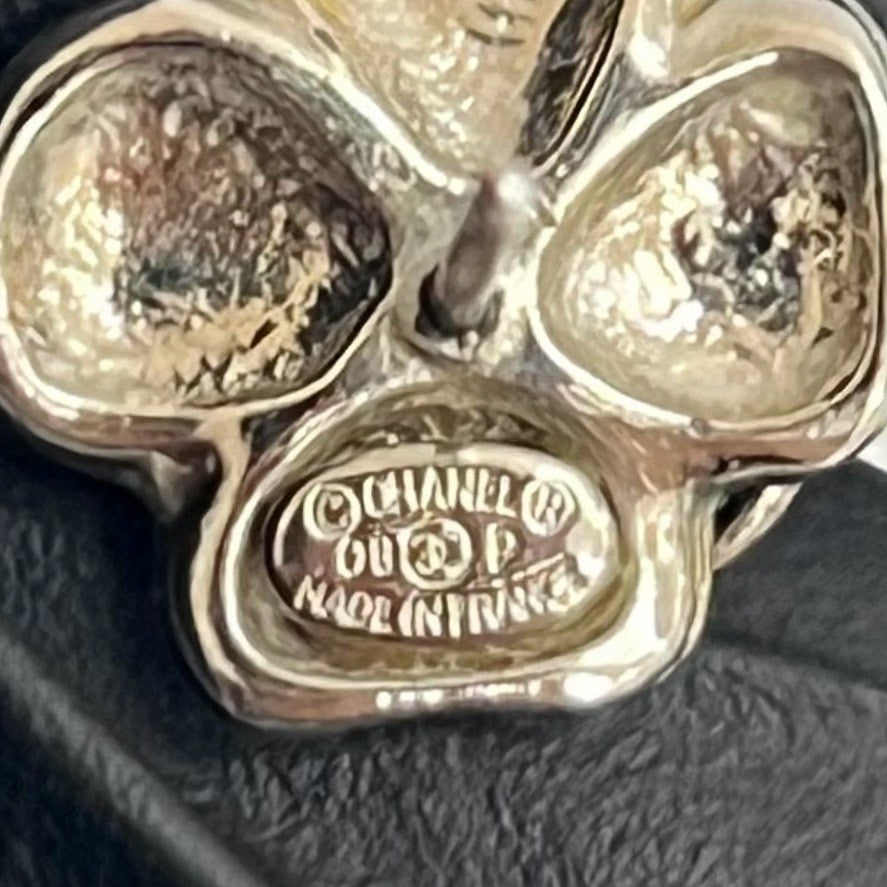 Chanel Pierce alloy Camellia Pierce Silver Jewelry