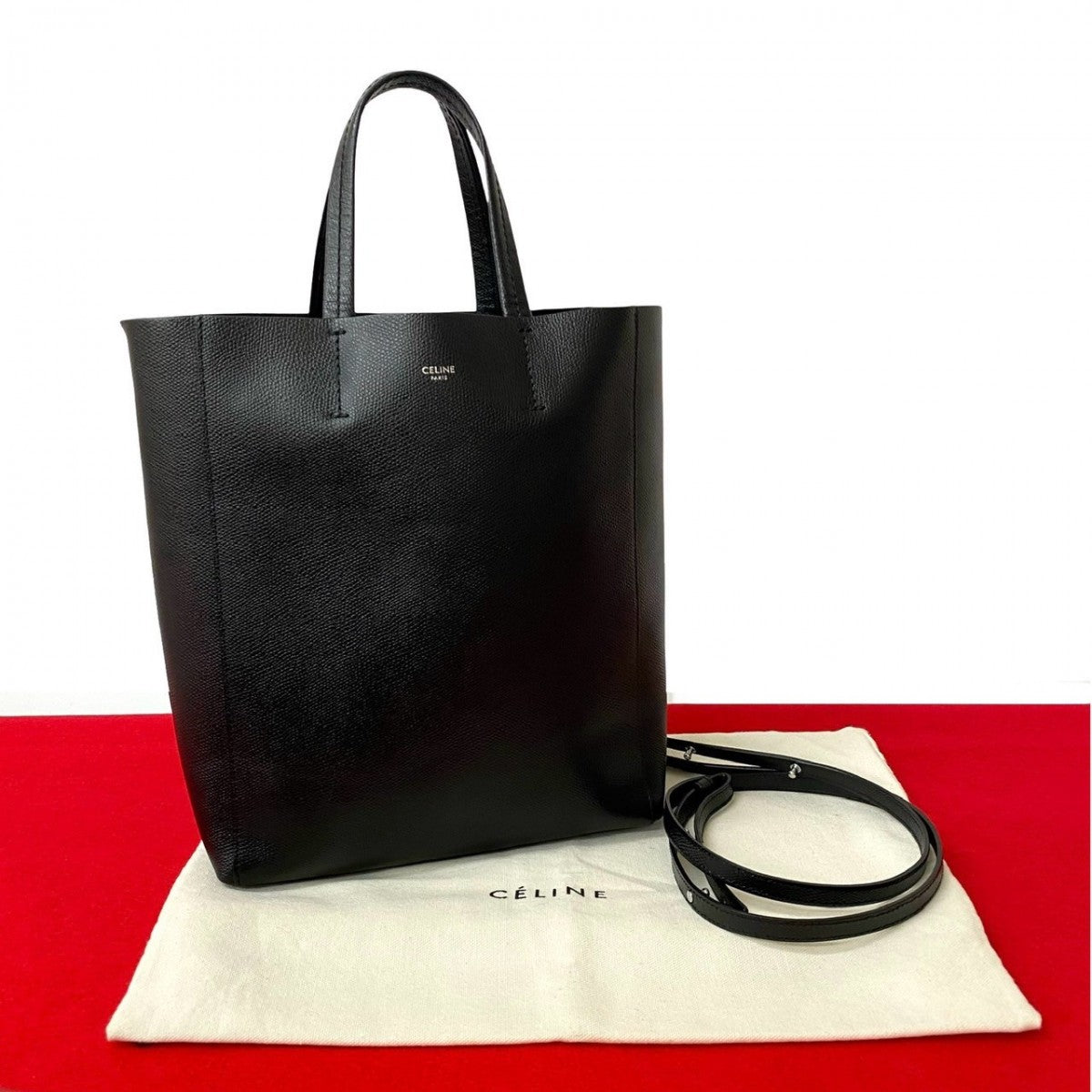 Shoulder Bag Bar Tikal Kaba Leather Black