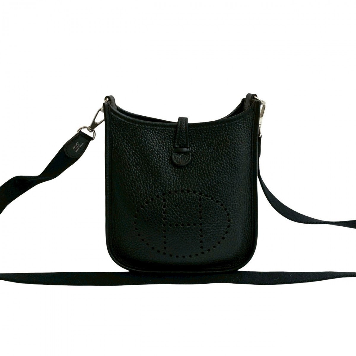 Shoulder Bag Taurillon Clemence Evelyn Tpm Black