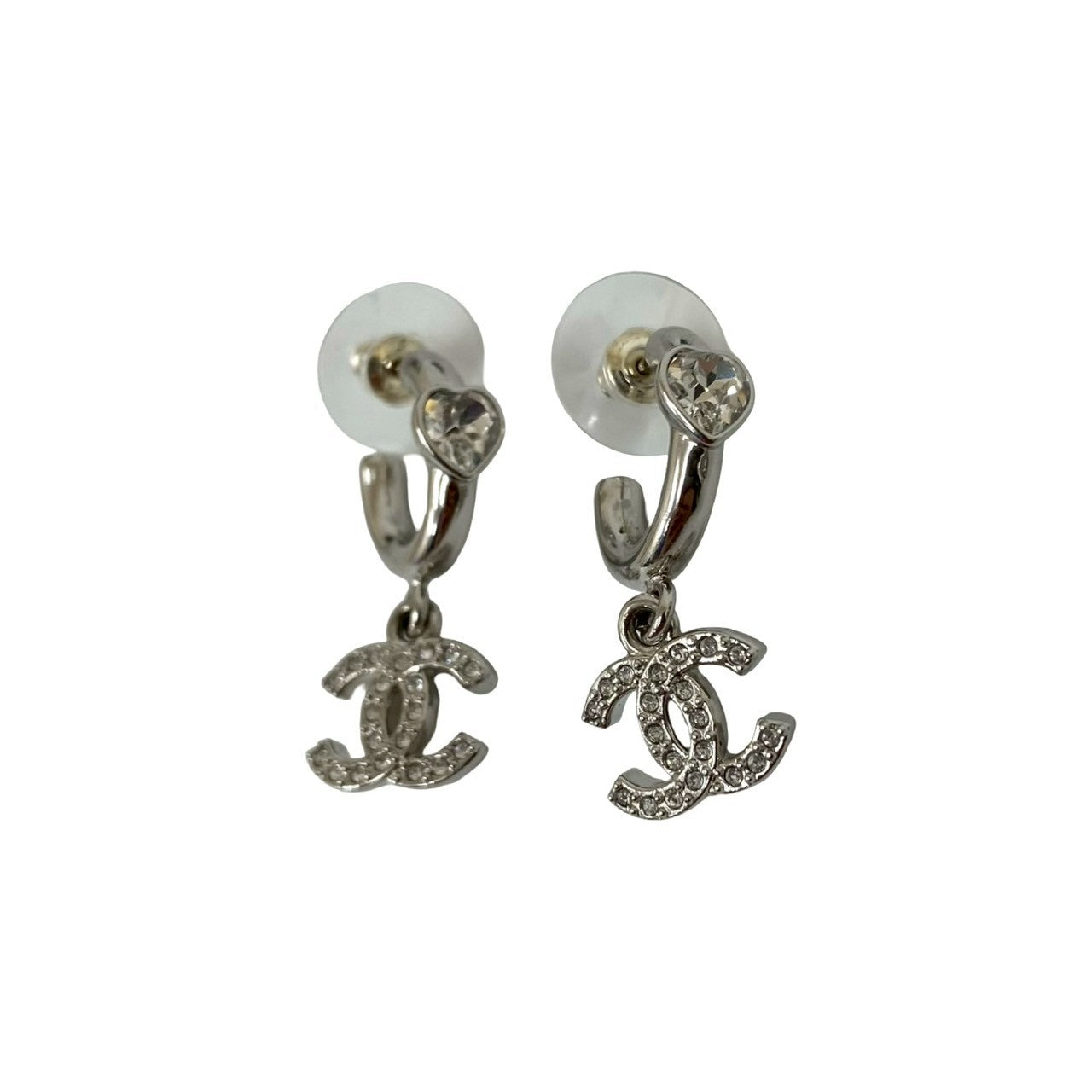 Chanel Pierce Silver Jewelry 10