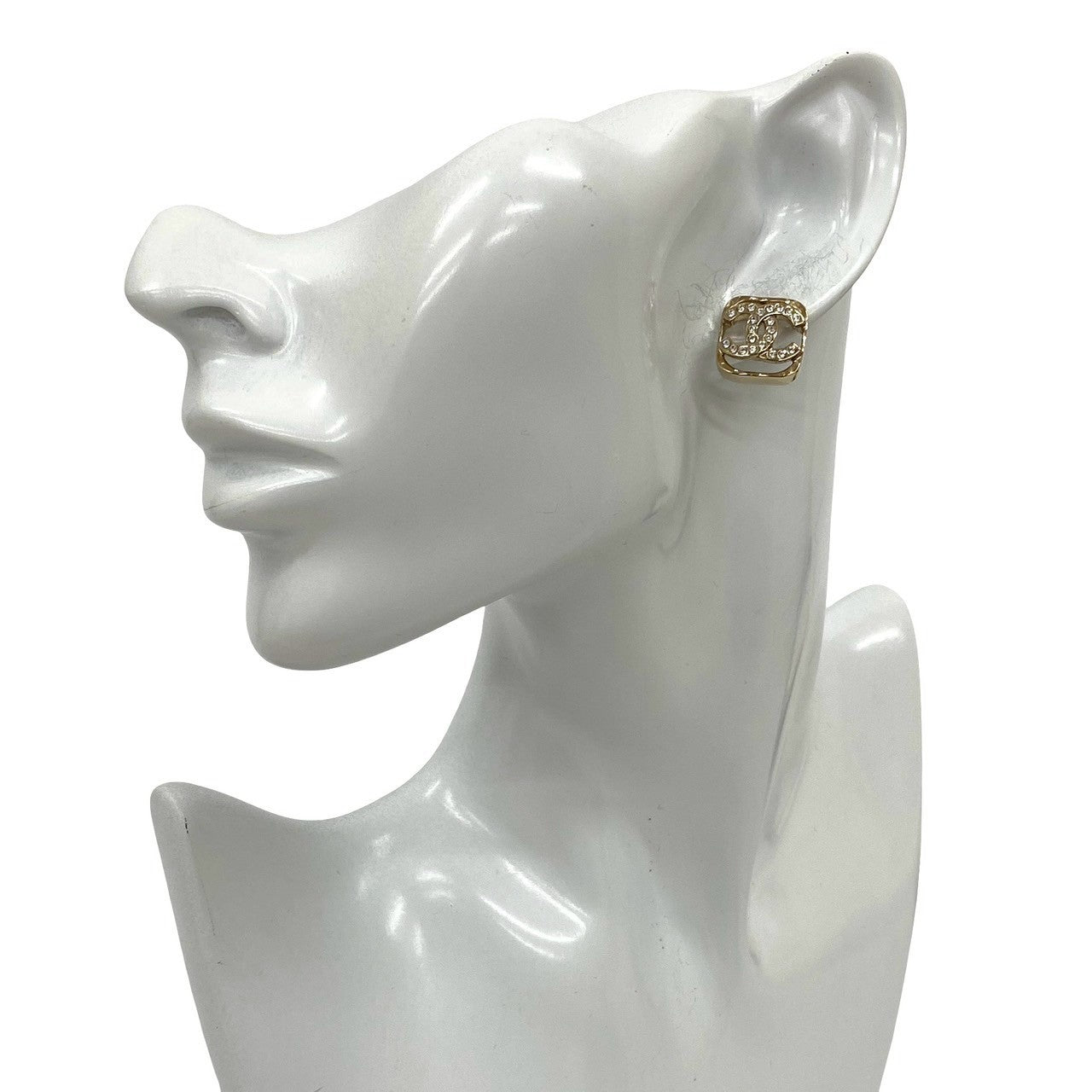 Chanel Pierce Plated Gold Jewelry 7Sbe
