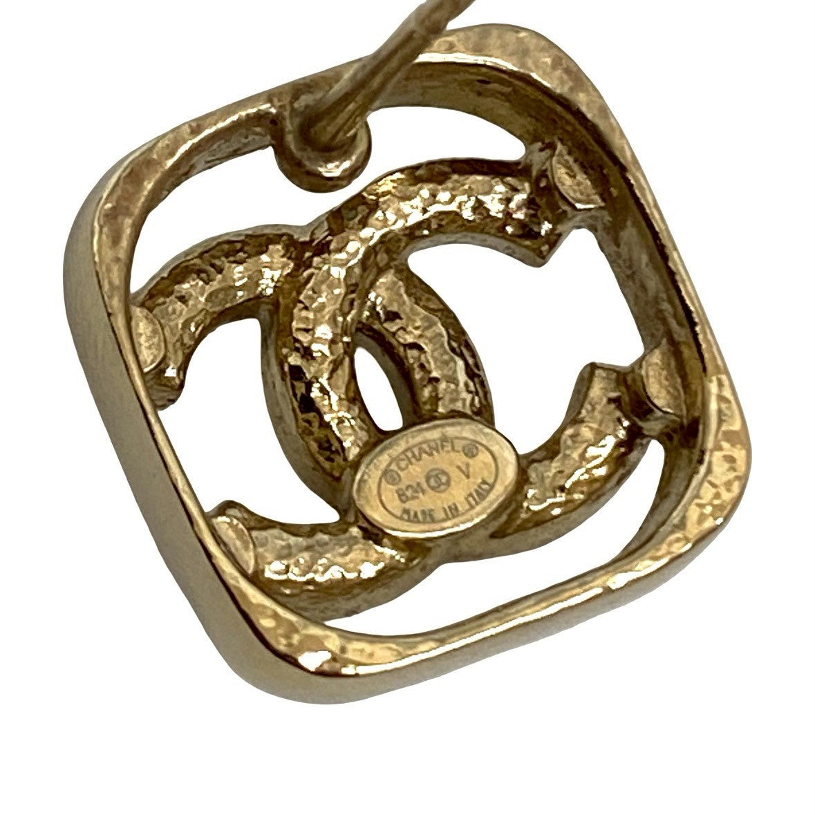 Chanel Pierce Plated Gold Jewelry 7Sbe