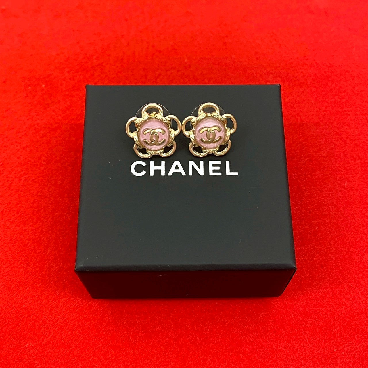 Chanel Pierce Plated Gold Jewelry 7Sbe Wz562246