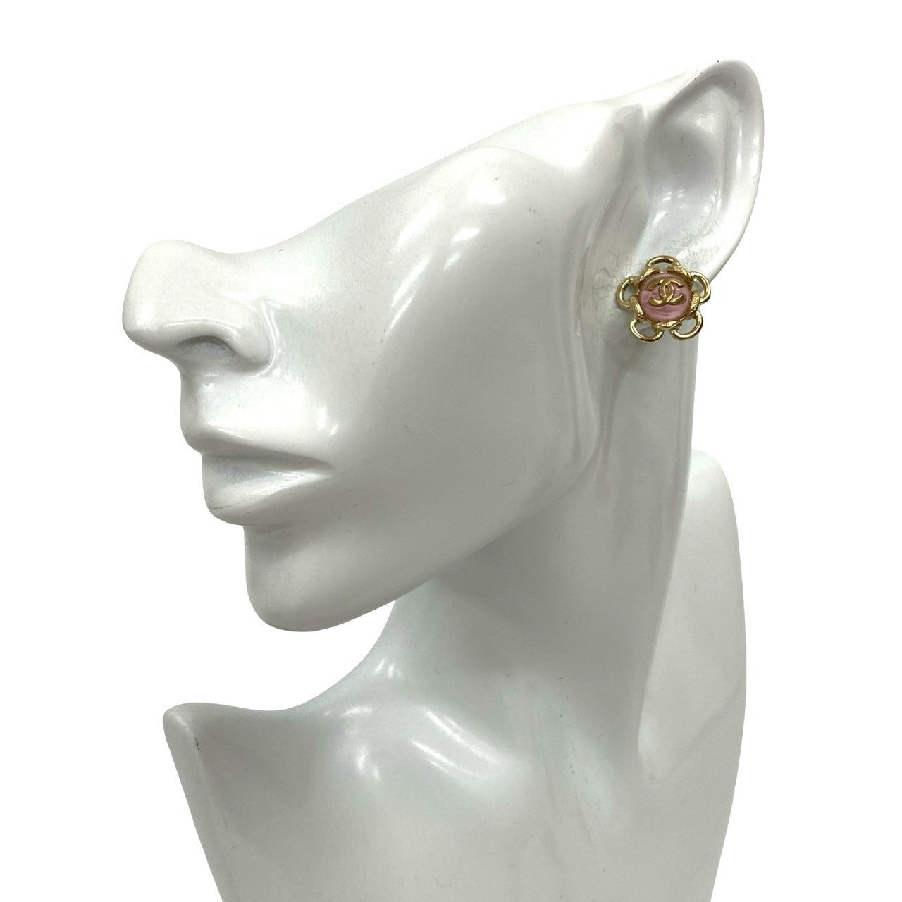 Chanel Pierce Plated Gold Jewelry 7Sbe Wz562246