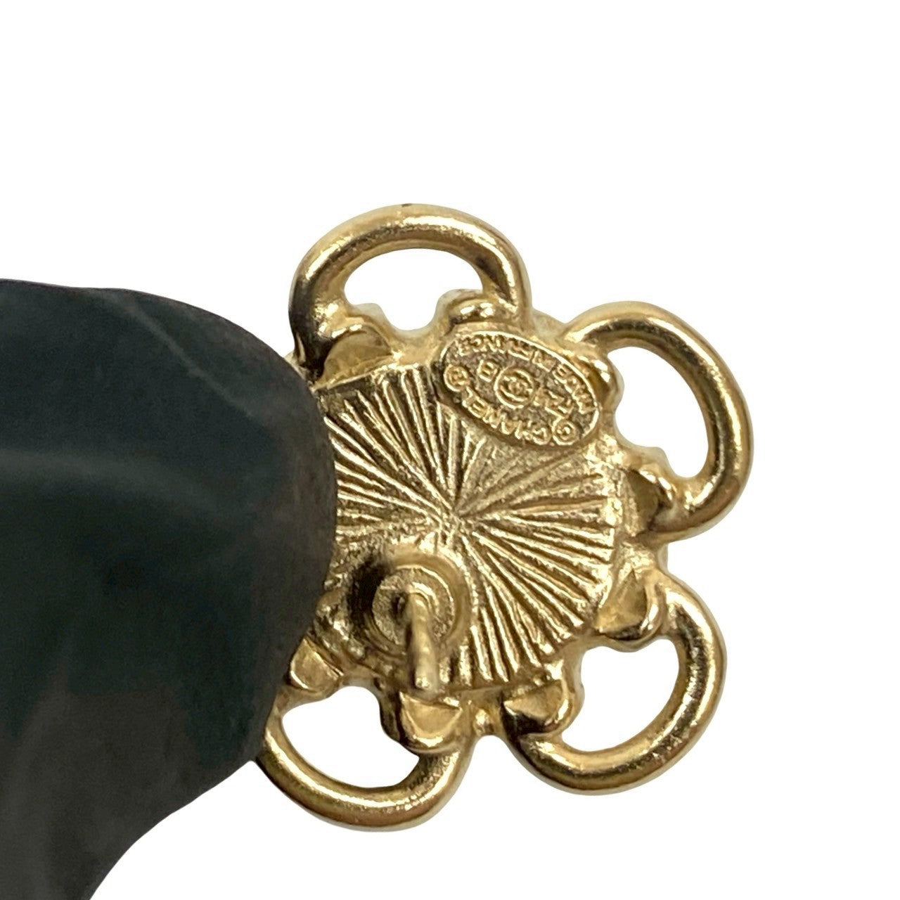 Chanel Pierce Plated Gold Jewelry 7Sbe Wz562246