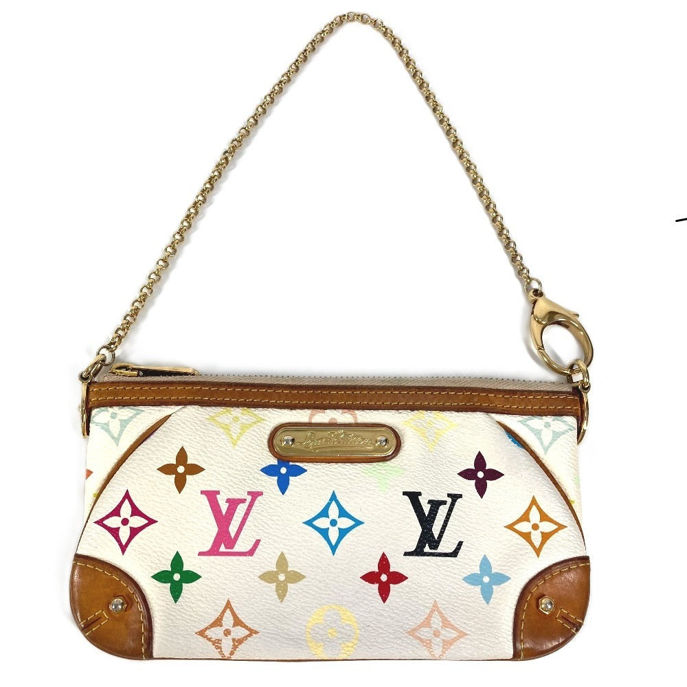 Louis Vuitton M60096 Mira MM Monogram Canvas White Multicolor Shoulder Bag