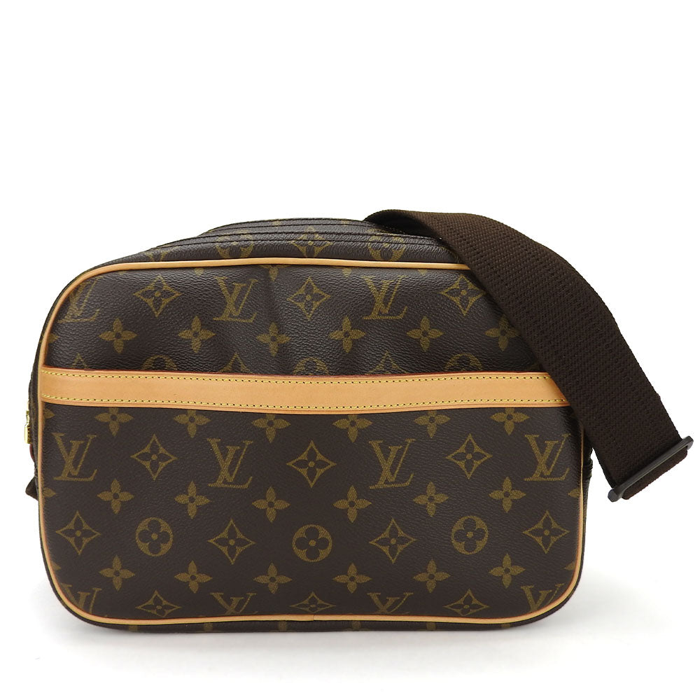 Louis Vuitton M45254 Reporter PM Monogram Brown Shoulder Bag