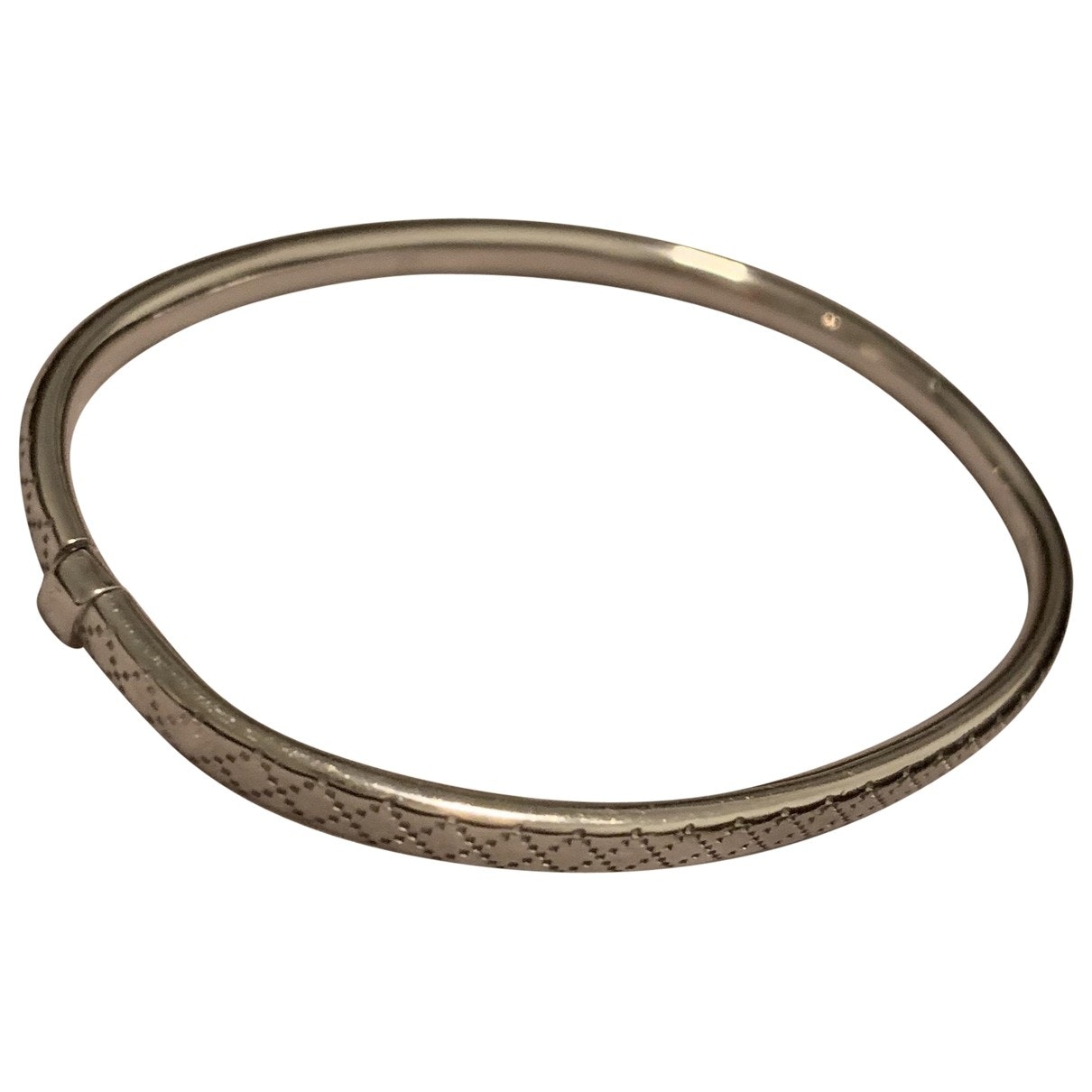 Gucci silver white gold bracelets