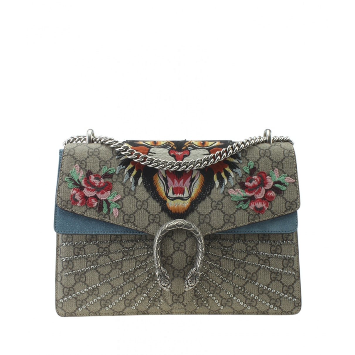 Gucci dionysus brown cloth handbag