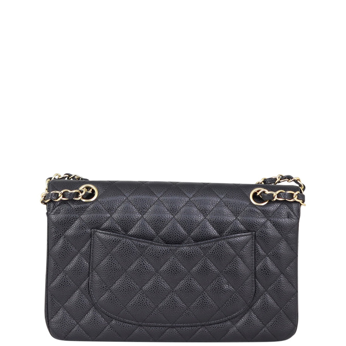 Chanel Classic Double 11 Series Handbag Black Medium Medium 120121
